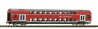 862807 Fleischmann Double-deck passenger car 2nd class in Regio-Sudostbayernbahn livery